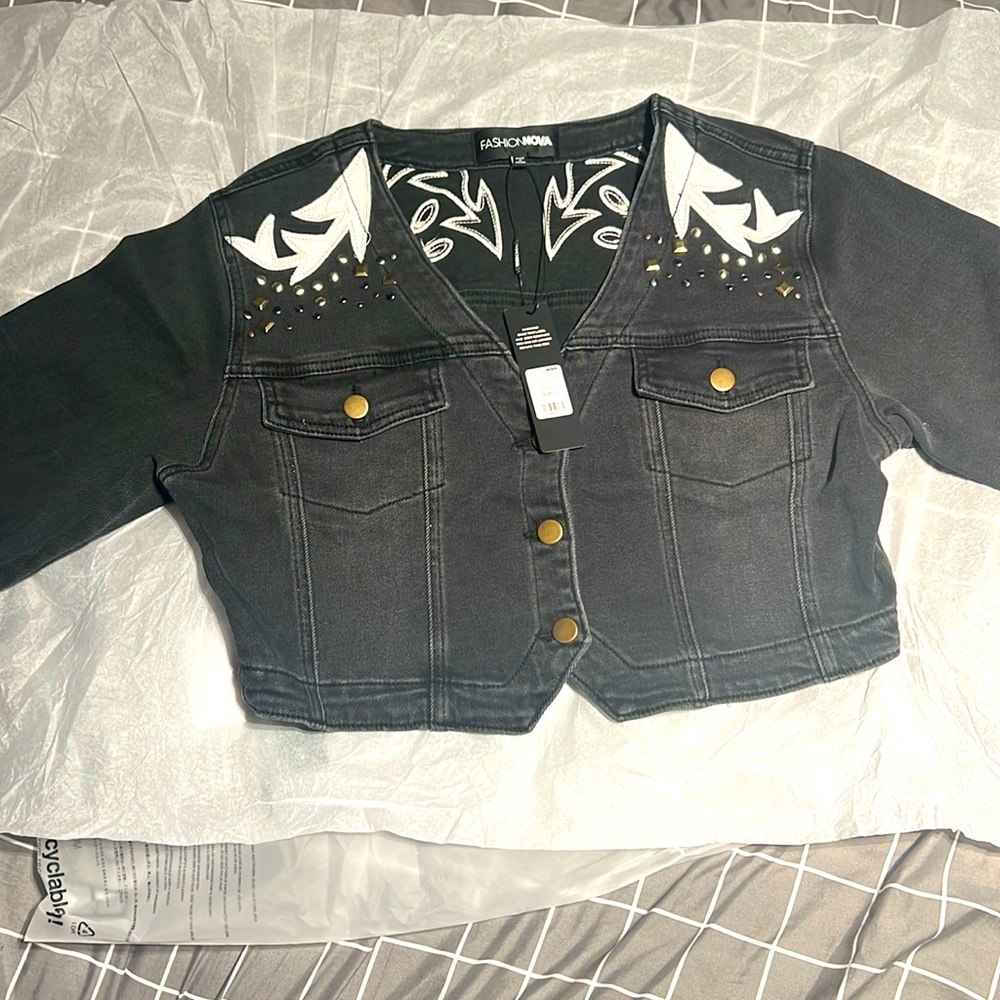 BlackWash Denim Jacket